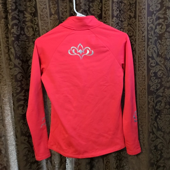 Pink exercise zip up hoodie - Picture 2 of 8